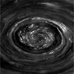 Saturn's North Pole Vortex