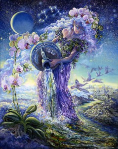 Aquarius, by Josephine Wall.