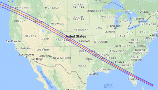 Sun Shrouds Over Empire: The American Eclipse of 2017